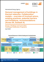 EBC Annex 84: Demand Management of Buildings in Thermal Networks